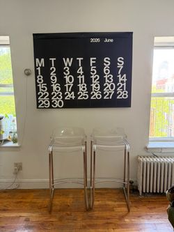 Clear Bar Stools - Made in Italy