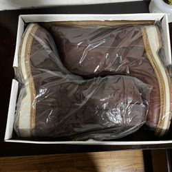 Silver wild boots size 9