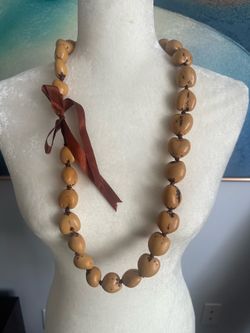 Kukui nut lei or necklace