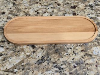 Small Shallow Bamboo Trays - Suitable for The Bathroom, Kitchen, and Decorative Tray