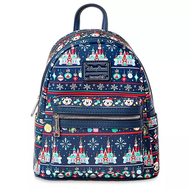 Disney Mickey Mouse Holiday Loungefly Mini Backpack