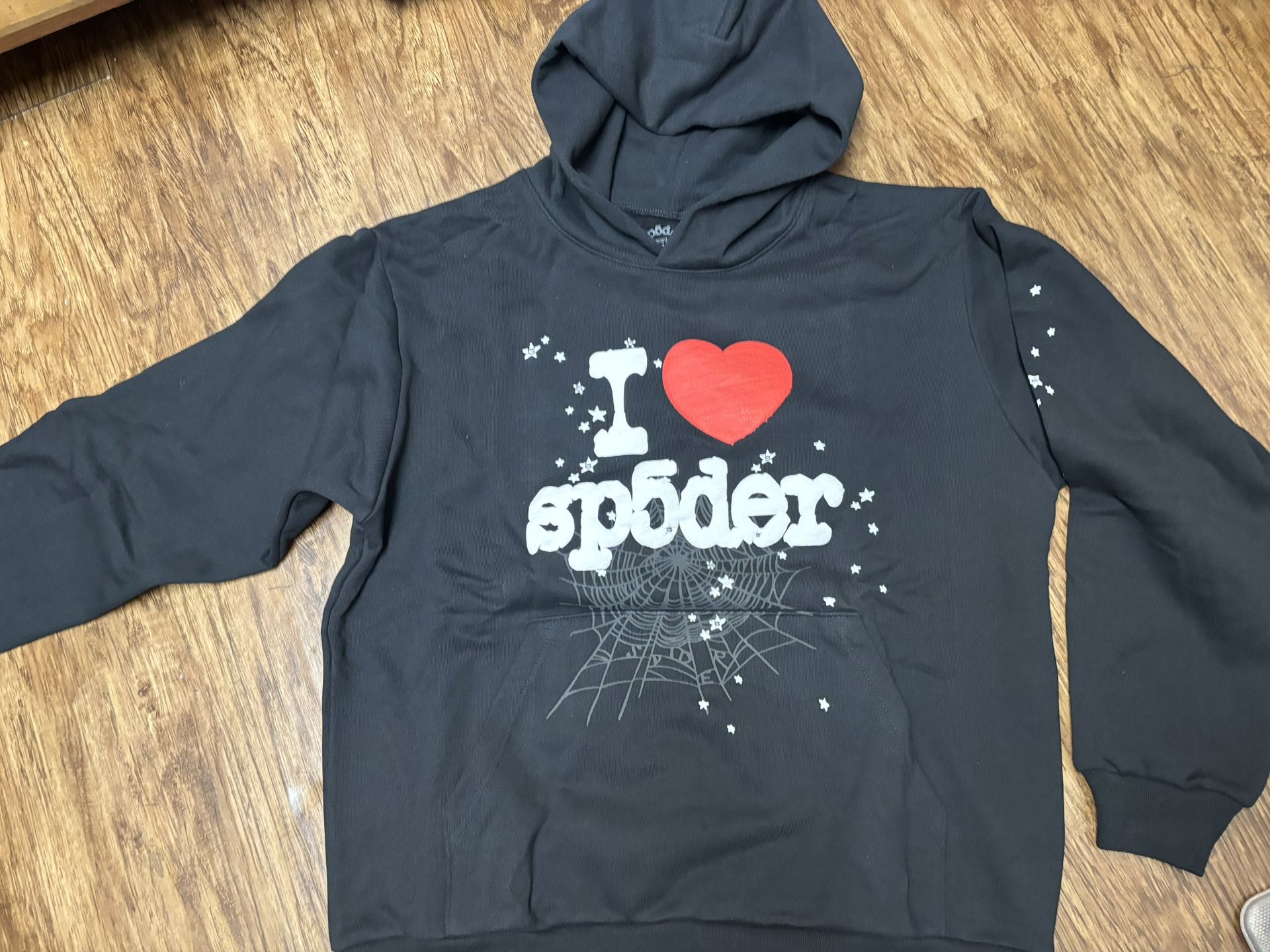 I Love spider Hoodie 