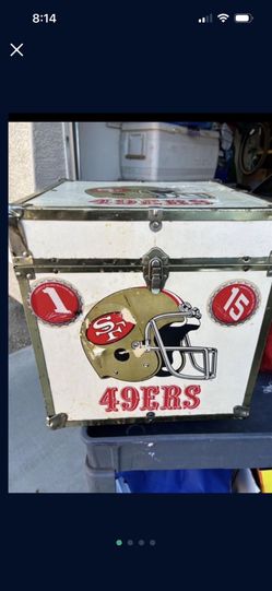Vintage 1990 San Francisco 49Ers Toy Chest 