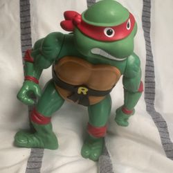 Rafael, Teenage Mutant Ninja Turtles vintage 1989 original jumbo figure 12 inches