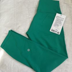 Green Lululemon Leggings