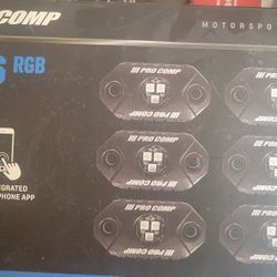 Procomp Under Glow Rock Lights Set Of 6 