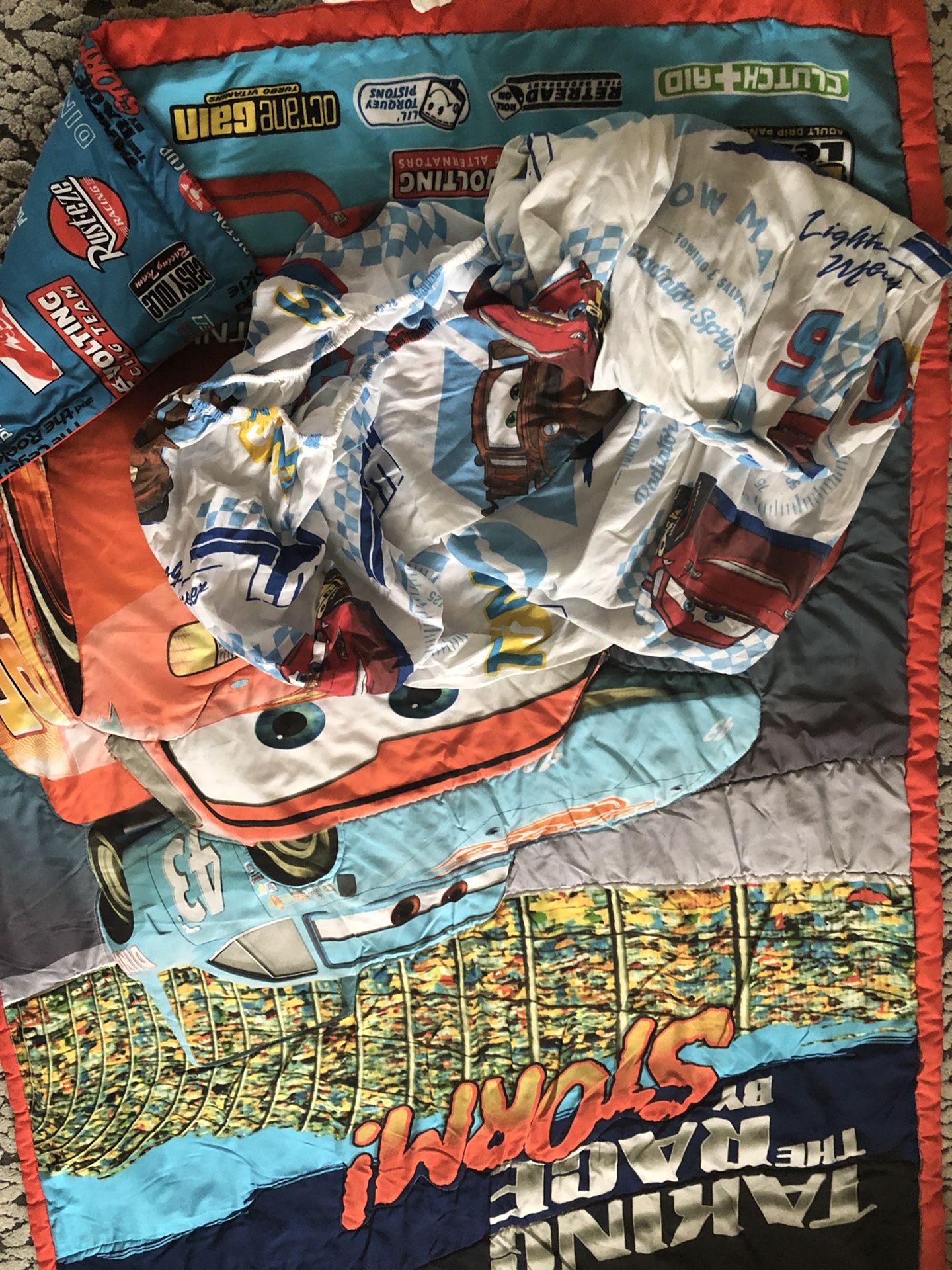 Car McQueen blanket