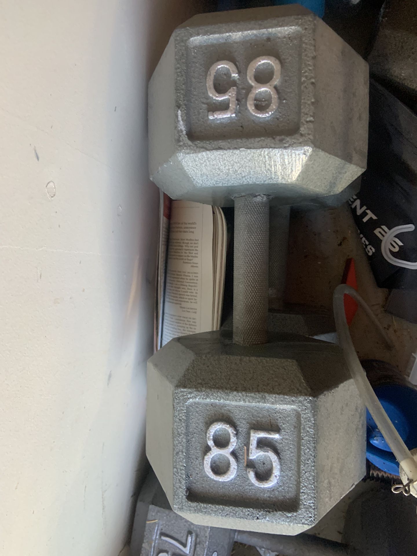 85 Lb Dumbbells