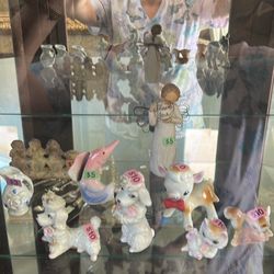 Occupied Japan Porcelain Figurines 