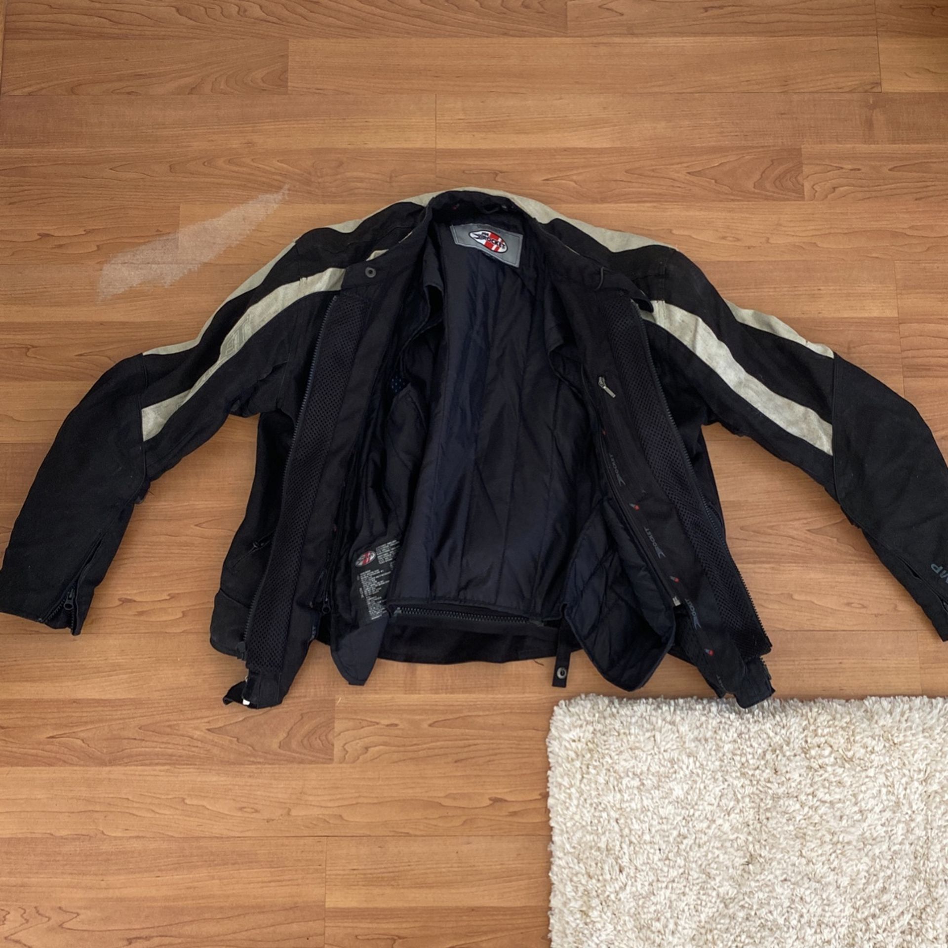 Motorcycle Jacket - Joe Rocket Hemp Size Small