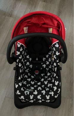 MICKEY CAR SEAT WITH BASE - NEW