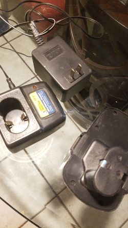 Drill master battery charger