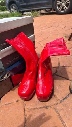 Red boots