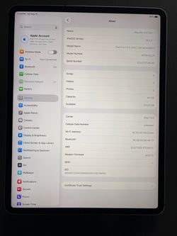 Apple iPad Pro 12.9-inch 3rd Gen 64GB WiFi + Cellular