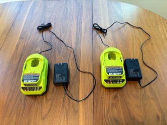 RYOBI 18V ONE+ Lithium-Ion Charger (2)