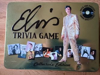 Vintage Elvis Trivia Game