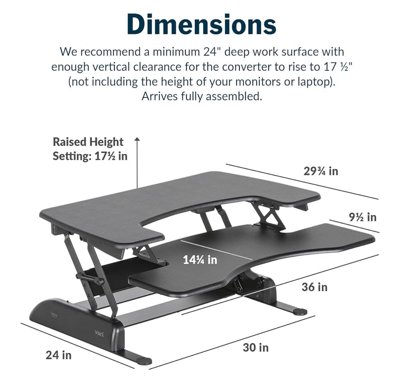 VariDesk Pro Plus 36