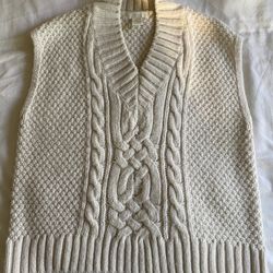 H&M Knit Cream Vest