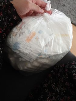 Shopping bag of diapers FREE to someond in need