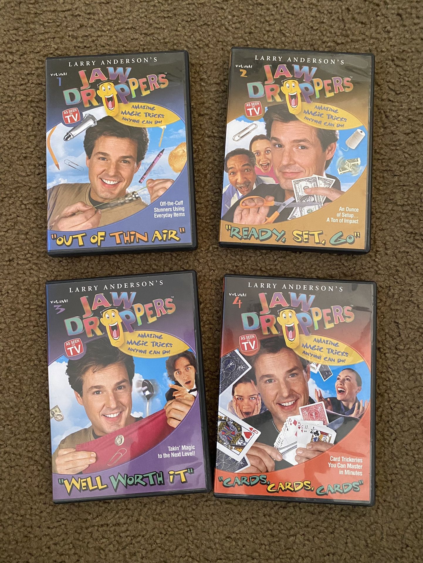 4 DVD Collection Magic Tricks