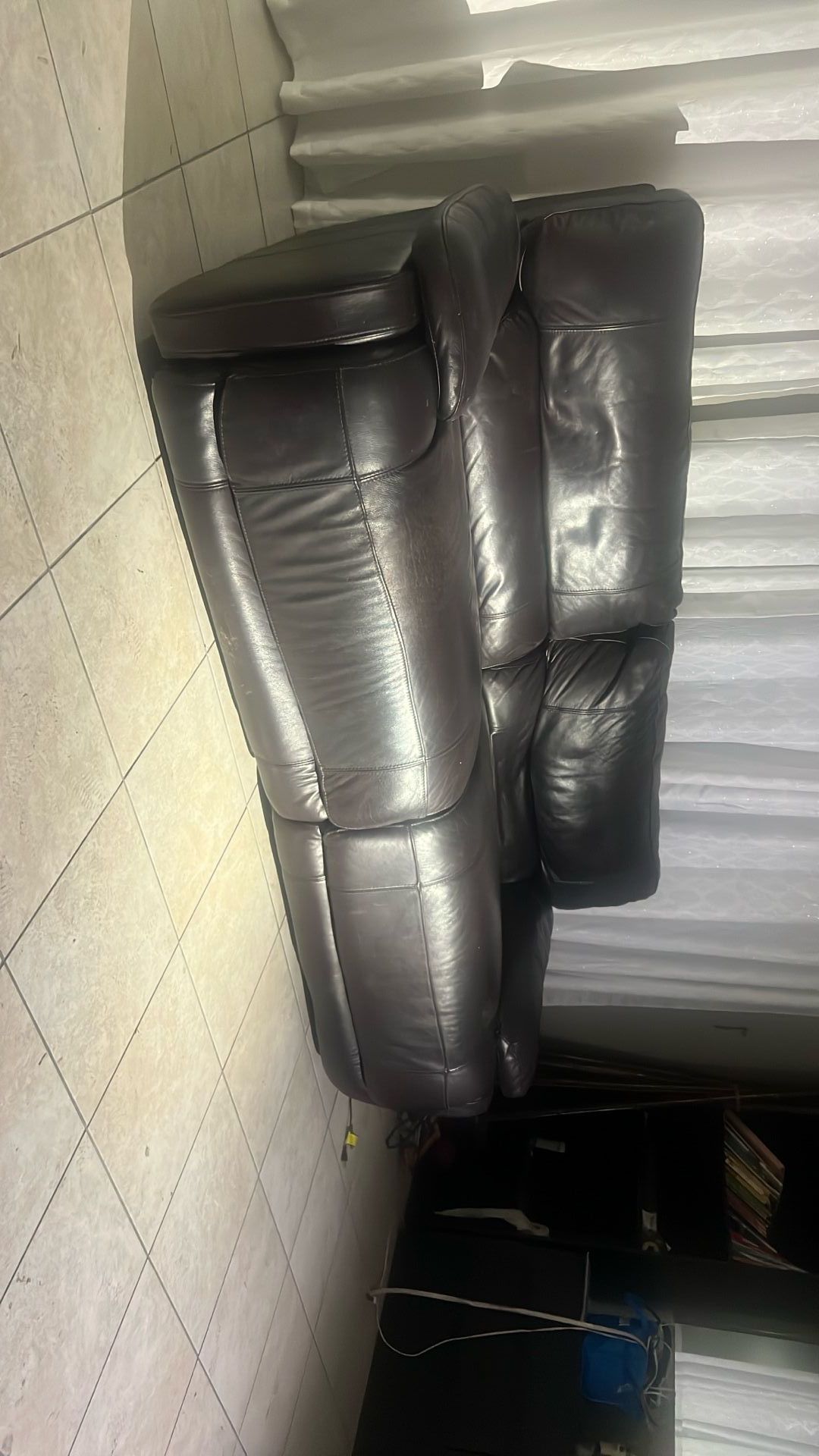 Leather Couch / Recliner 