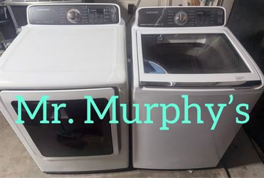 Washer and dryer set