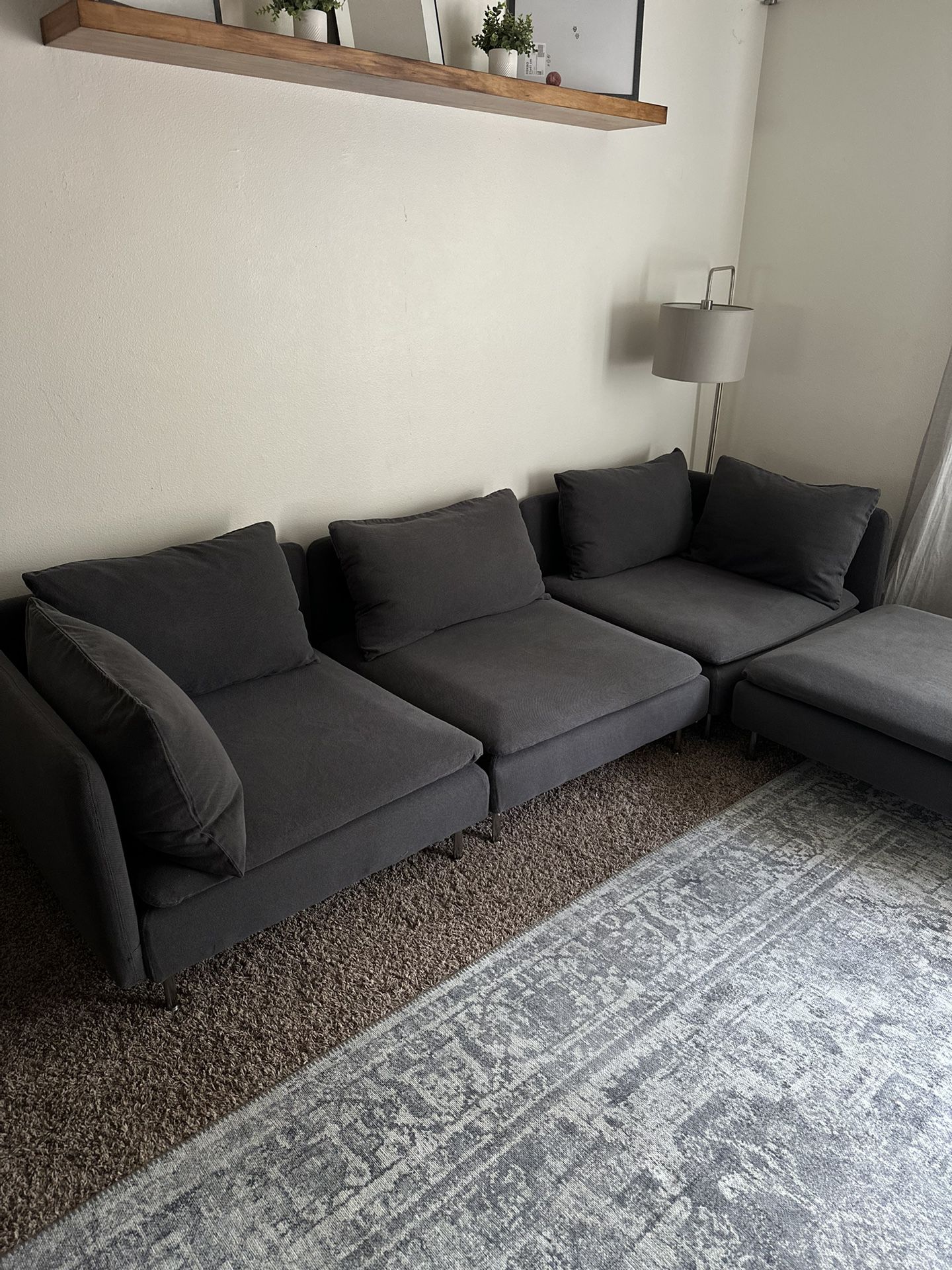 NEW Soderhamn IKEA 3 seats and ottoman Covers And Sofa