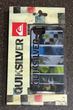 Quicksilver iPhone 5 case NIB Colorful Hard Case