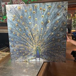 Peacock Wall Hanging Picture