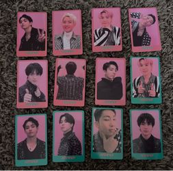 BTS Official Photocards Set of 12