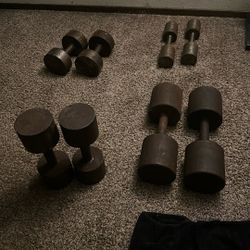 Homemade Dumbbells 