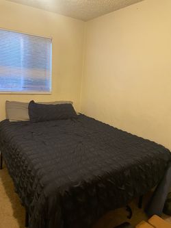 Bed and frame
