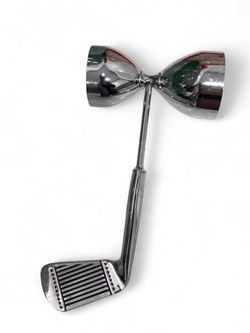 Vintage Golf Club Cocktail Jigger Bar Tool