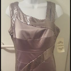 New with tag Silver Dress Size 6 