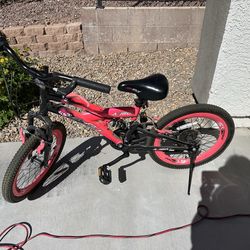 Girls bike