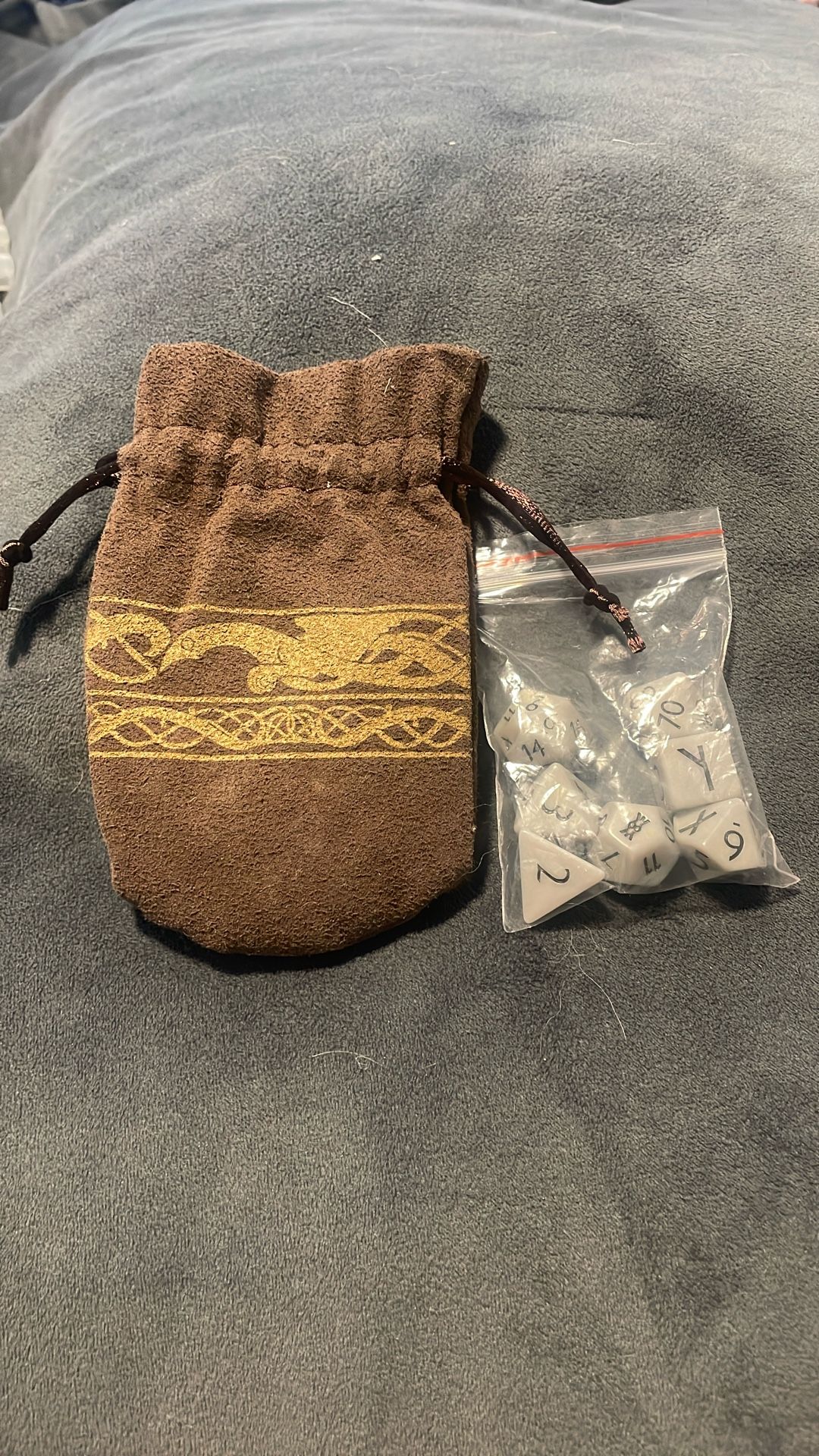 God Of War Dice And Pouch