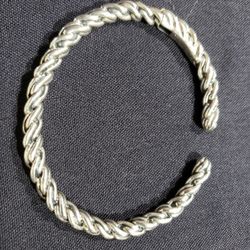 JAI Sterling Silver 5mm Cuff Bracelet, Small