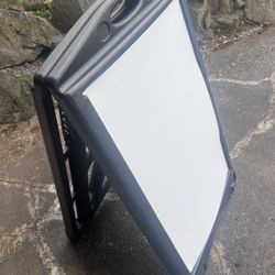 A Frame Folding Sidewalk Sign