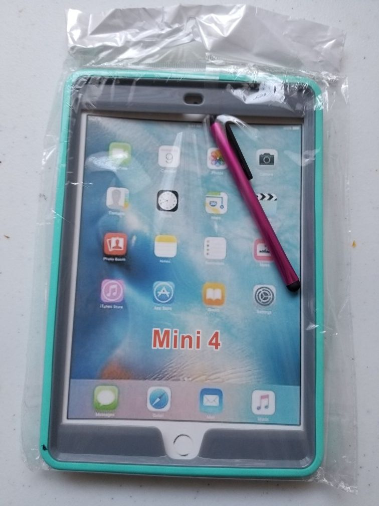 CASE FOR IPAD MINI 4 INCLUDED SCREEN PROTECTION (BRAN NEW)