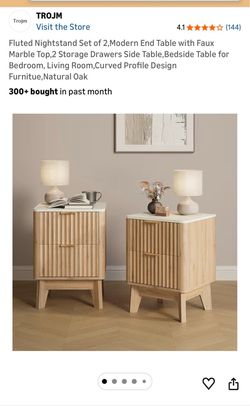 Night Stands Set of 2