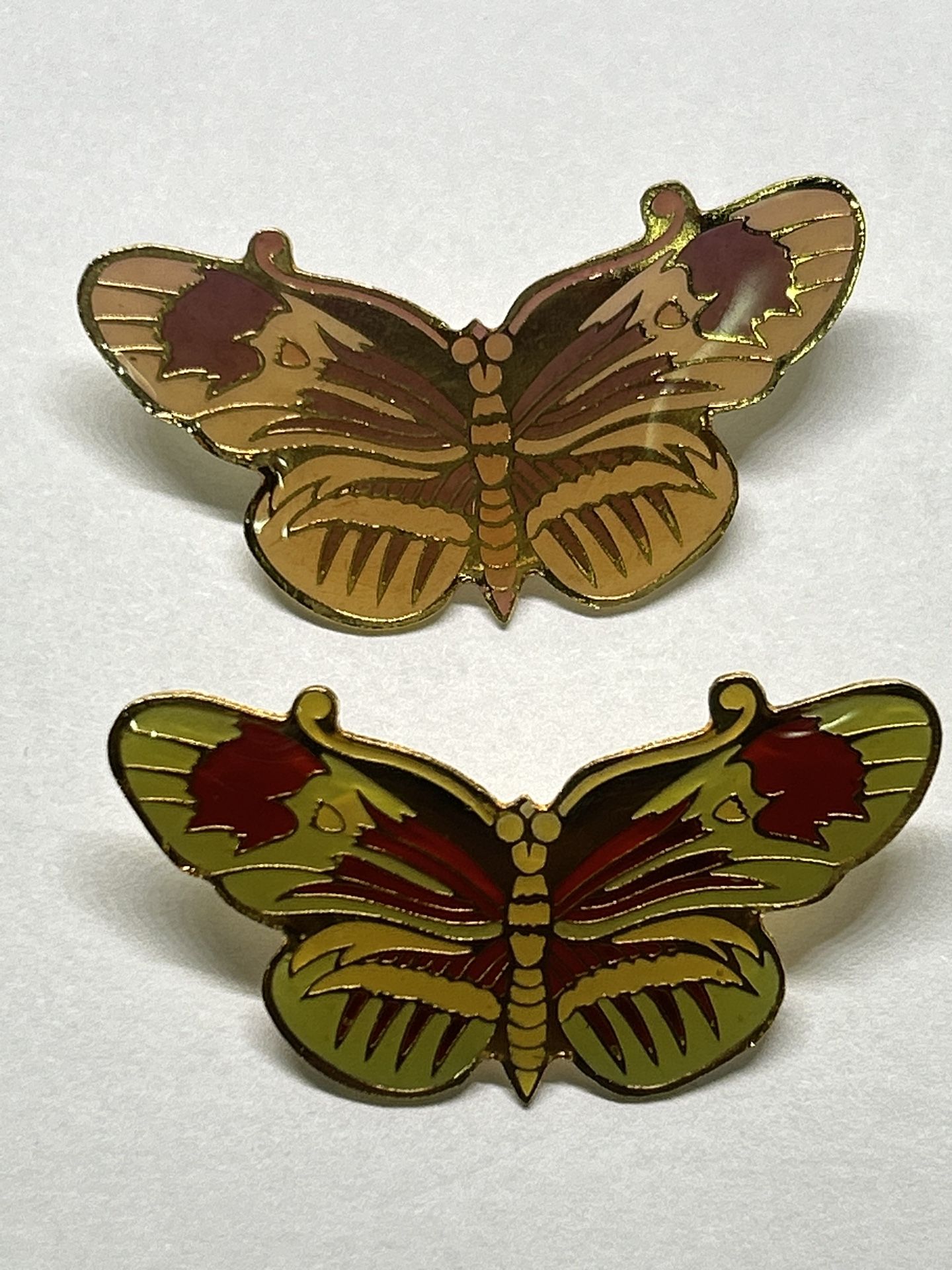 2 BEAUTIFUL BUTTERFLY BROOCH $12 FOR BOTH