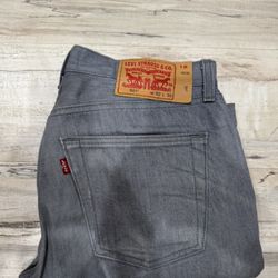 Really Used Grey Shrink To Fit 501s Size 32x30