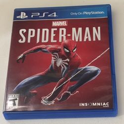 Spider-Man PlayStation 4 PS4 Game, Used