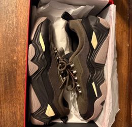 HUGO Quake Run MemX Sneakers - Dark Green (Size 10)