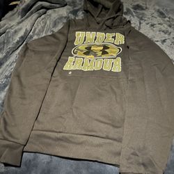 Black Under Armour Hoodie (Size Small)