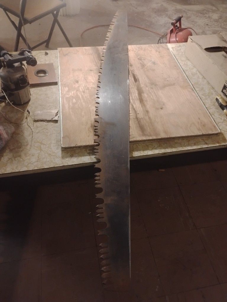 72" Or 6' Antique 2 Man Saw