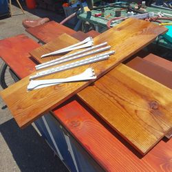 Six And Three Foot Shelves 