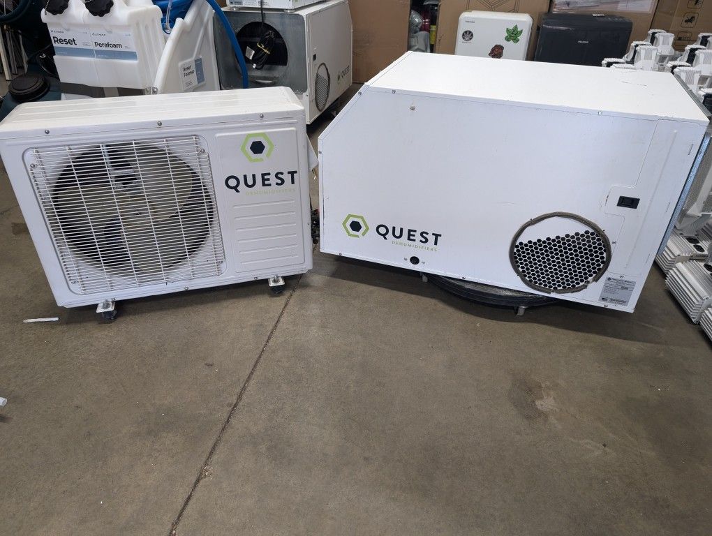 QUEST 185 COOL SPLIT SYSTEM DEHUMIDIFIER 