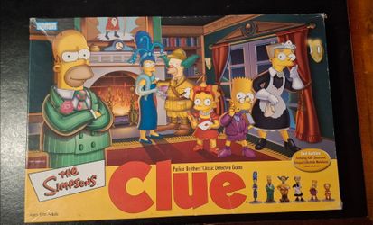 The Simpsons Clue Board Game 2nd Edition