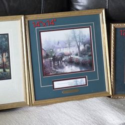 Thomas Kinkade Framed Painting 
